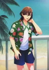 【中古】キャラカード 寿嶺二(ノーマル) 「うたの☆プリンスさまっ♪ トレーディングプロフィールカード Summer Bloom Ver.」