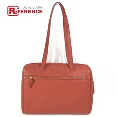 CHANEL シャネル ショルダーバッグ レザー オレンジ