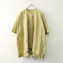 サマンサモスモス Samansa Mos2 SM2 ドットドビーバンドカラーブラウス F‖イエローベージュ トップス 水玉【2400014747805】