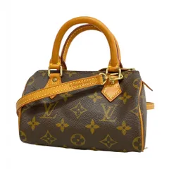 ルイ・ヴィトン(Louis Vuitton) ルイ・ヴィトン ハンドバッグ モノグラム ミニスピーディ Ｍ41534 ブラウン 2wayバッグレディース