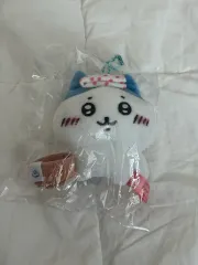 温泉入浴ハチワレマスコットキーホルダーぬいぐるみちいかわ