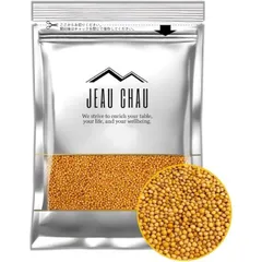 イエローマスタードシード 100g JEAU CHAU ジョウショー スパイス ネパール産 選別品 無添加 爆買のサムネイル