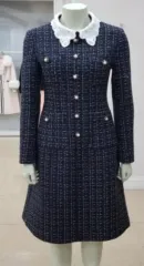 サテン ツイード ONE PIECE 20FW