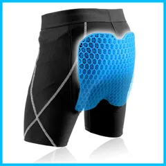 【在庫処分】DI-009 お尻の痛み軽減 ハニカムゲル ブラック 二重構造 Lサイズ ゲルパンツ バイク 32498 デイトナ(Daytona)