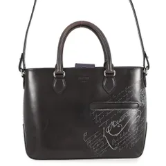 ベルルッティ ハンドバッグ トゥジュール スクリット Berluti 2way 黒