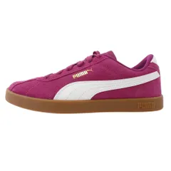PUMA プーマ 397444-17 PUMACLUB2 BERRY-PUMAWHITE-PUMAGOLD プーマクラブ2 スニーカー パープル系 24cm【新古品】【未使用】【中古】