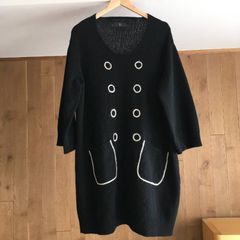 美品 ワイズ Y's ヨウジヤマモト ニット ワンピース2 YV-K22-988