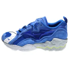 MIZUNO (ミズノ) ×MITA SNEAKERS WAVE RIDER 1 ミタスニーカー ウェーブライダー1 ローカットスニーカー ブルー US8.5/26.5cm D1GD180027