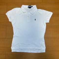 Ralph Lauren ホワイト ポロシャツ 半袖 M ビックポニー - メルカリ