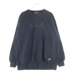 FAT (エフエーティー) EMBOLD エンボールド ロゴエンブロイダリー クルーネックスウェット トレーナー ブラック F32421-SW16-ABのサムネイル