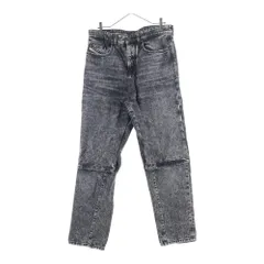 DIESEL (ディーゼル) D-MALON-S ウォッシュド加工 デニムパンツ ブラック A14773