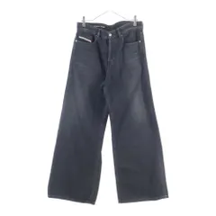 DIESEL (ディーゼル) D-RISE ディーライズ オーバーサイズデニムパンツ ブラック A06371