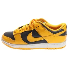 NIKE (ナイキ) DUNK LOW RETRO CHAMPIONSHIP GOLDROD ダンク レトロ チャンピオンシップ ゴールドロッド ローカットスニーカー ブラック/イエロー US10/28cm DD1391-004