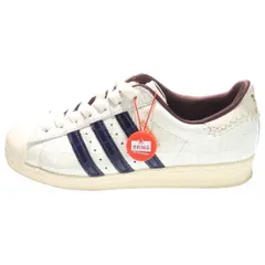 adidas (アディダス) ×WALES BONNER SUPERSTAR ウェールズ ボナー スーパースター ローカットスニーカー ホワイト US9.5/27.5cm JP7161