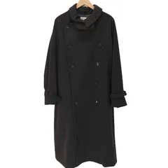 エマクローズ EMMA CLOTHES オーバーサイズメルトンダブルヨークラグラントレンチコート メンズ JPN：S 