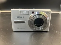 【ジャンク】HITACHI デジタルカメラ HDC-841 800万画素 4倍光学ズーム シルバーのサムネイル