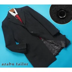 新品サンプル azabu tailor 麻布テーラー 日本製 カシミヤ混ウール チェスター コート 50B(BB7)灰 XJ4F