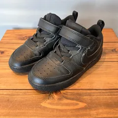 NIKE ナイキ COURT BOROUGH LOW コートボロー ロウ  キッズスニーカー Kids 黒 ブラック サイズ 14.0cm