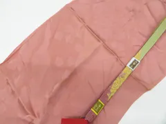 【一輝堂】和装小物 帯締め帯揚げセット 高麗組 金糸 帯締 帯揚げ 25w12-15021