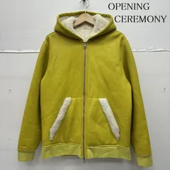 オープニング セレモニー 裏ボア ラム レザー フード ジャケット 660-5.JR UU メンズ S ISItems【USED】【古着】【中古】50150809