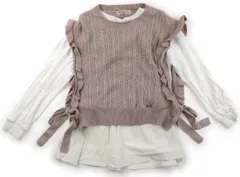 【メゾピアノ/mezzopiano】Tシャツ・カットソー 150サイズ 女の子【子供服・ベビー服】（2022424）