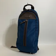 2512-138｜美品｜コーチ ボディバッグ ダークブラウン×ブルー