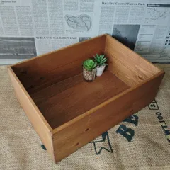 木箱　アンティーク塗装