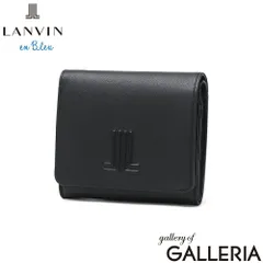 ランバン オン ブルー 二つ折り財布 財布 レディース 本革 LANVIN en Bleu ブランド 二つ折 二つ折り 牛革 レザー 革 おしゃれ 使いやすい かわいい 女性 BOX型小銭入れ イエナ 二つ折り中ボックス財布 484722