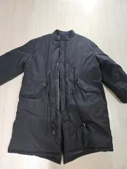 ブラック ロングダウンコート