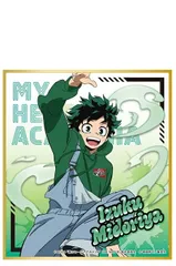 僕のヒーローアカデミア THE MOVIE ユアネクスト ミニ色紙コレクション 緑谷出久 ヒロアカ グッズ 色紙