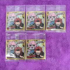 08.切島鋭児郎、芦戸三奈   5枚　僕のヒーローアカデミア  ウルトラシール　ウエハース  vol.05　ヒロアカ　にふぉるめーしょん  最新弾