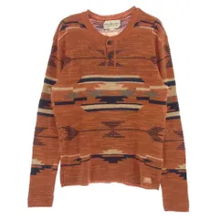 RALPH LAUREN ラルフローレン DENIM&SUPPLY ポロ ニット XS オレンジ系【中古】