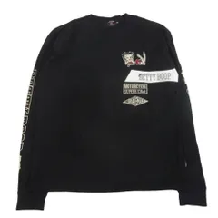ブレイブマン the brave man BETTY BOOP ベティちゃん ロング スリーブ カットソー ブラック系 XXL【中古】