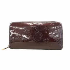 【6ab1550】ルイヴィトン 長財布 ヴェルニ ジッピーウォレット M93522 アマラント【中古】レディース