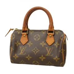 【6ab1752】ルイヴィトン ハンドバッグ モノグラム ミニスピーディ M41534  ブラウン【中古】レディース