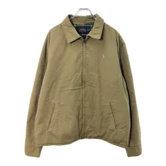 Polo by Ralph Lauren ポロ ラルフローレン スイングトップ ベージュ(メンズ XL)中古 古着 X1216