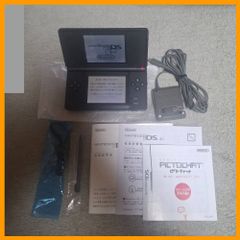 極美品 箱付フルセット 動作確認済 DS Lite ジェットブラック（純正AC