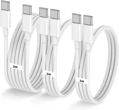 USB C ケーブル【1m+1m+2m 3本】3本セット PD対応 60W 急速