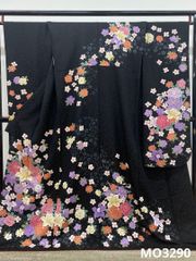 振袖 金彩 柄八掛 桜 身丈158cm MO3302 - メルカリ
