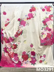 振袖 金駒 金彩 紋意匠 牡丹 身丈168cm 撥水加工済 MO3291