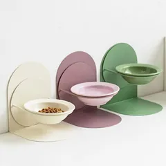 犬用 猫用 フードボウル 餌皿 食器 エサ皿 えさ入れ マグネット ペット用 フードボール 餌台 電子レンジ対応 食洗器対応 高さ調節 スタンド