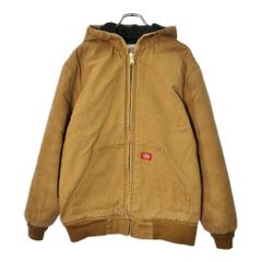 Dickies ダック地 フーデッドジャケット ブラウン - メルカリ