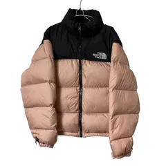 ZM1720【美品】THE NORTH FACE ザ・ノースフェイス ヌプシ ダウンジャケット ピンク/ブラック サイズM