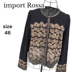 美品 ロベルトカヴァリ シルク100% 総柄 レース カーディガン 伊製 42