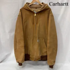 カーハート USA製 アクティブジャケット ブラウン XLサイズ J131BRN メンズ XL ISItems【USED】【古着】【中古】50150592