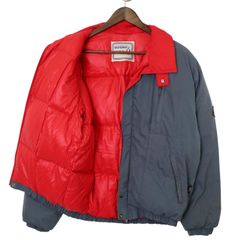 MONCLER ✖️ ASICS スキーウェア　Lady's L size 80s MONCLER x ASICS Ski Down navy(L-XL) モンクレール アシックス期