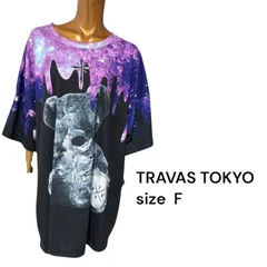 No.99 (♡)TRAVAS TOKYO くま  びっくティシャツ BIGのサムネイル