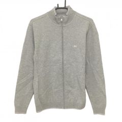 美品】バンカーメンタリティー セーター グレー ウール100% 背面