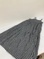 送料無料★INGNI イング★ロングスカートワンピース　キャミワンピース★ギンガムチェック柄ワンピース★Mサイズ　#80114smm