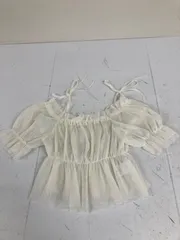 送料無料★INGNI イング★レースシャツ　半袖シャツ　透けシャツ★Mサイズ#80114smm